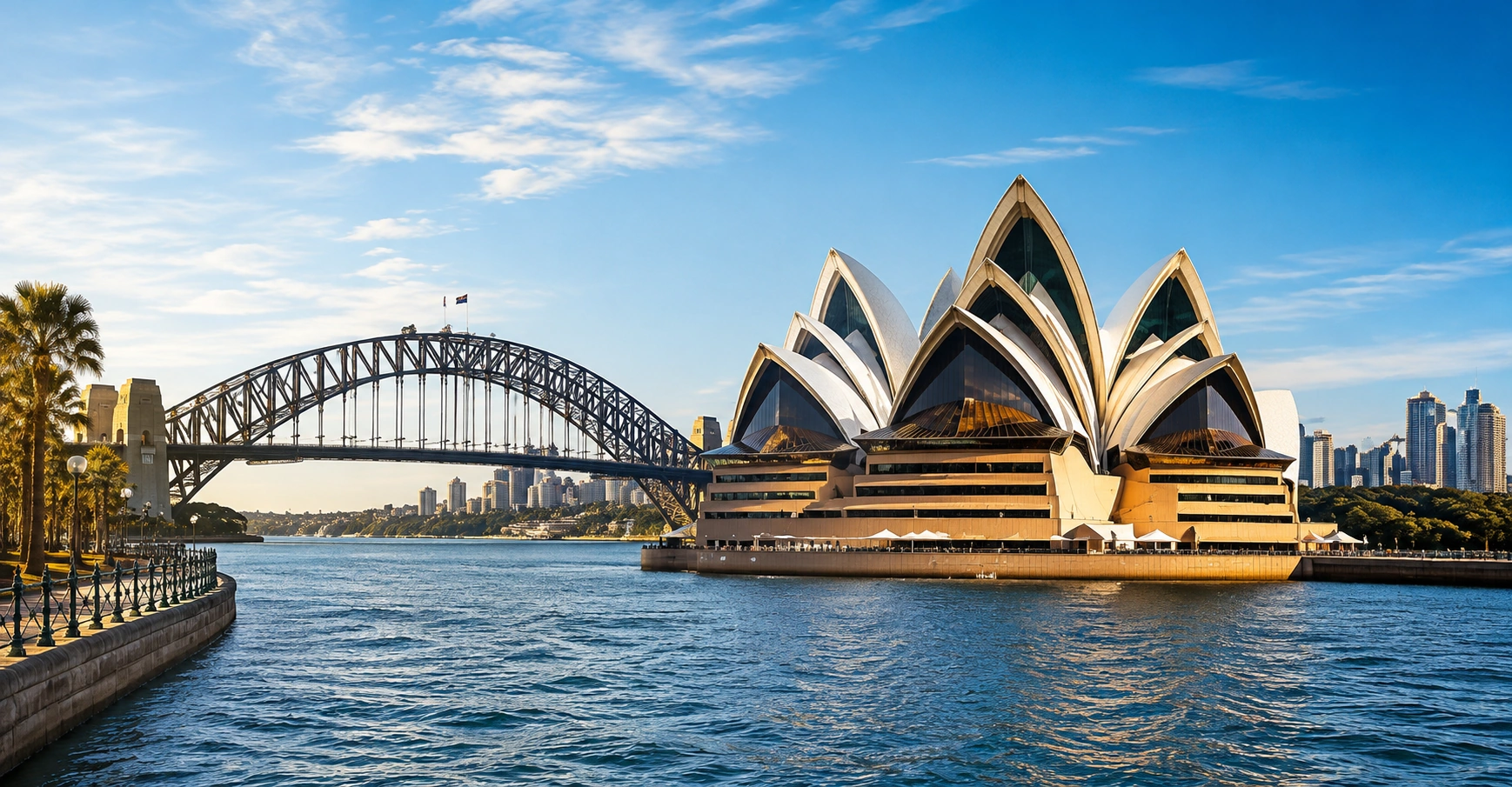 Australia travel illustration